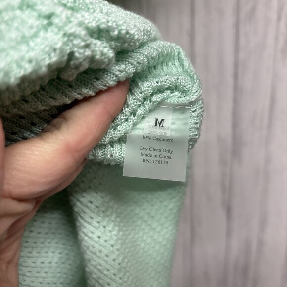 Womens Size M Victor Glemaud Silk Wool Cashmere Blend Sweater Dress EUC - Picture 4 of 7